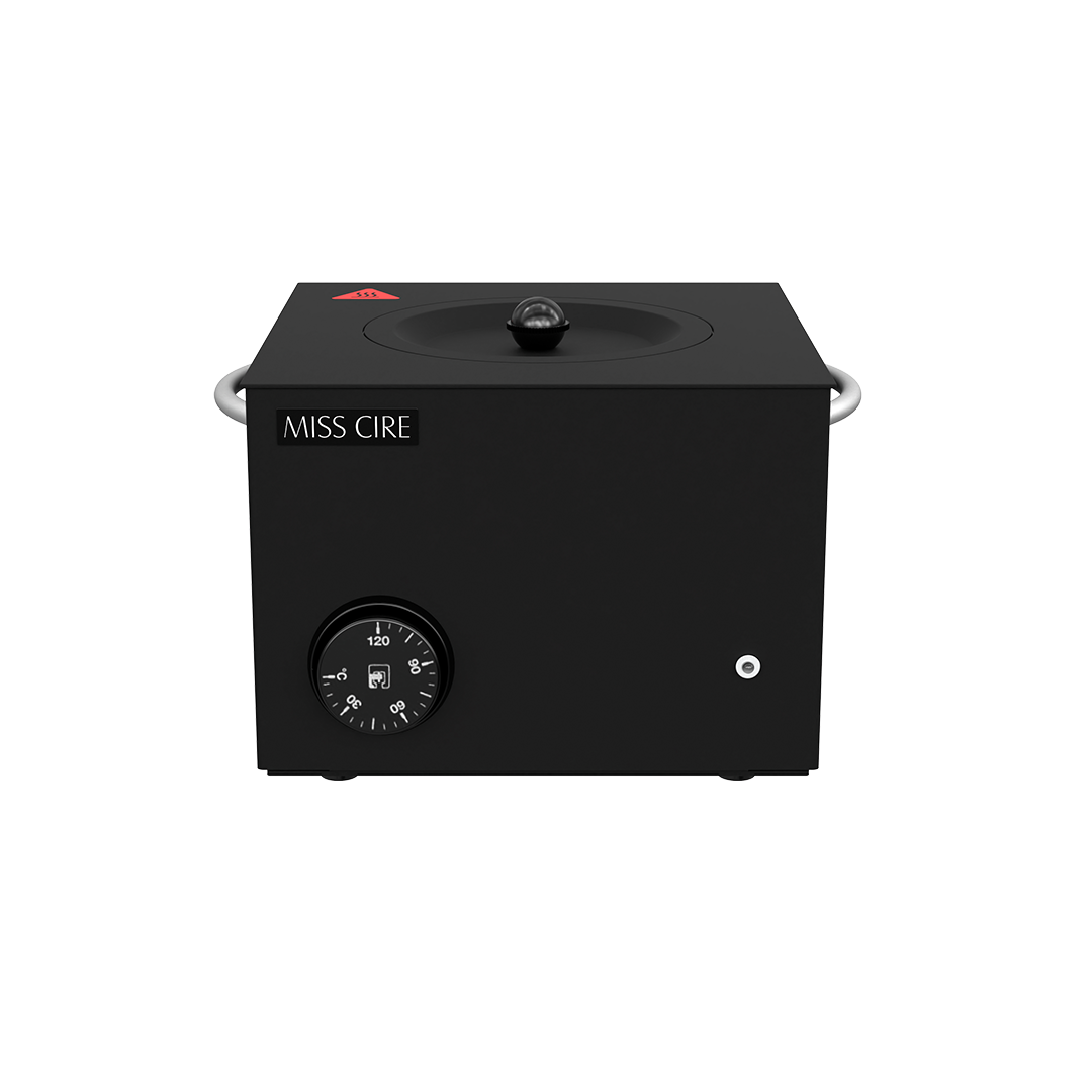 Medium Black Matte Hard Wax Warmer - 2.2 Lb
