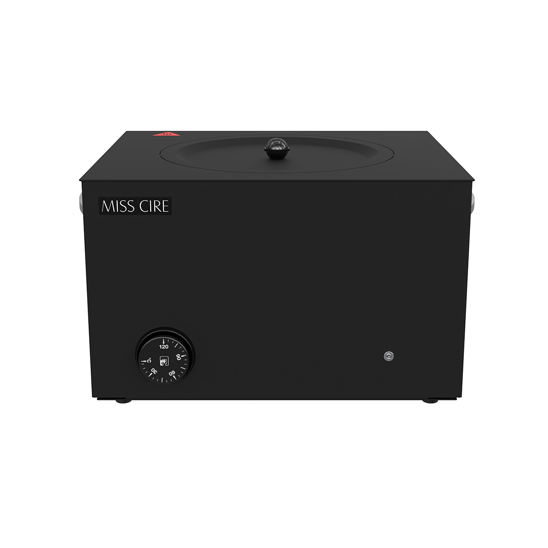Extra Large Black Matte Professional Hard Wax Warmer - 10 Lb