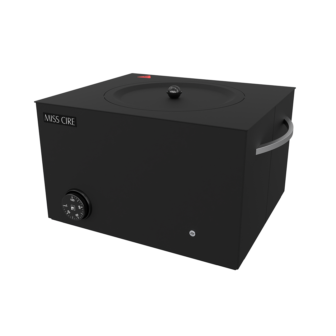 Extra Large Black Matte Professional Hard Wax Warmer - 10 Lb