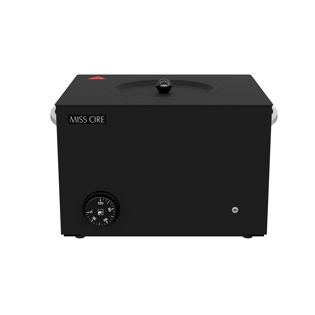 Large Black Matte Professional Hard Wax Warmer - 5 Lb