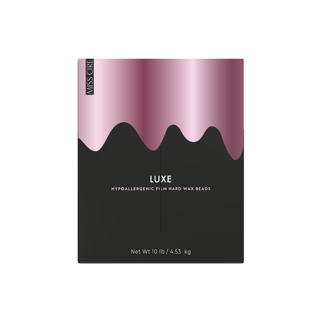 LUXE - Hypoallergenic Vegan Film Hard Wax Film Hard Wax Beads - 10 Lb - (BULK)