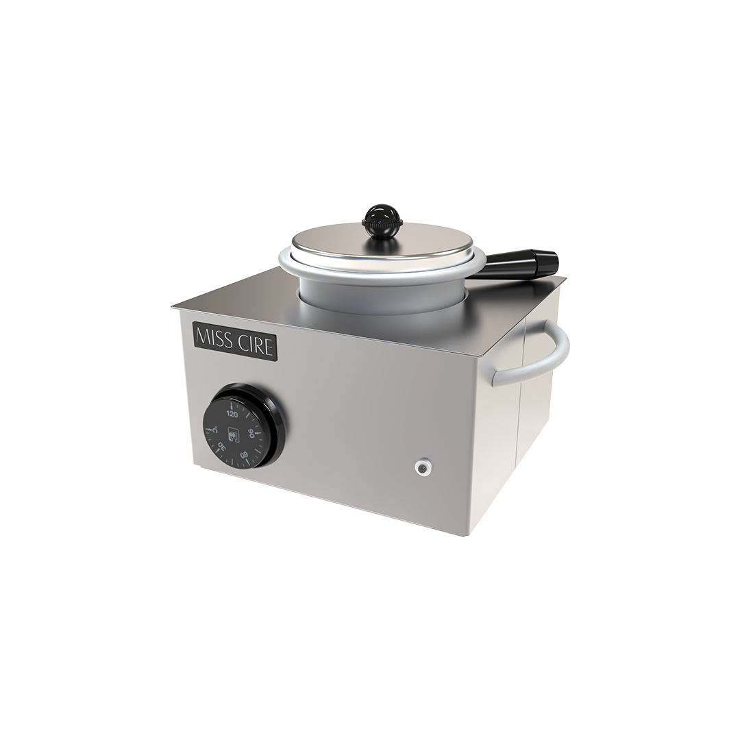 Small Hard Soft Wax Stainless Steel Wax Warmer - 14 OZ
