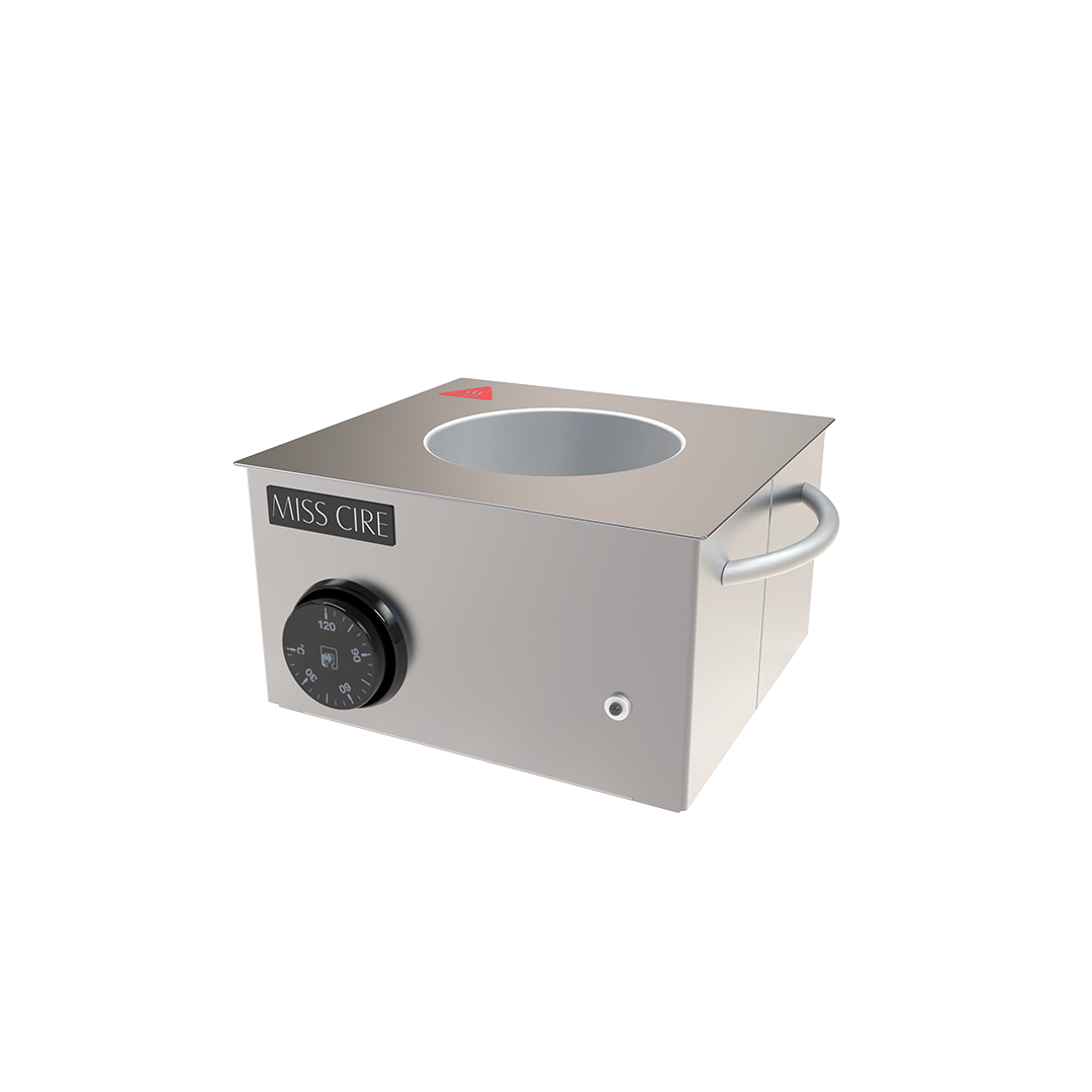 Small Hard Soft Wax Stainless Steel Wax Warmer - 14 OZ