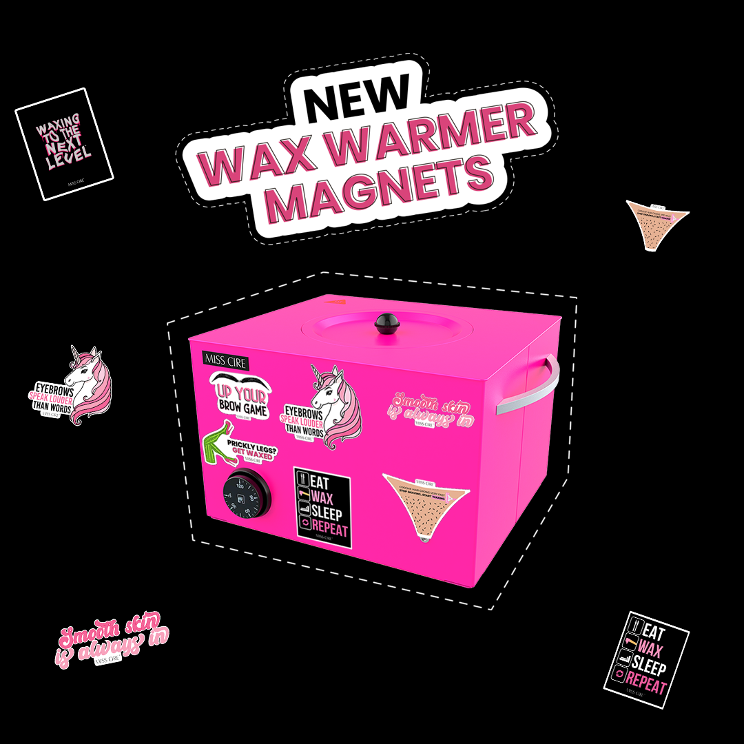 Coochie Hair Wax - Warmer Magnet - 3" x 1.87"
