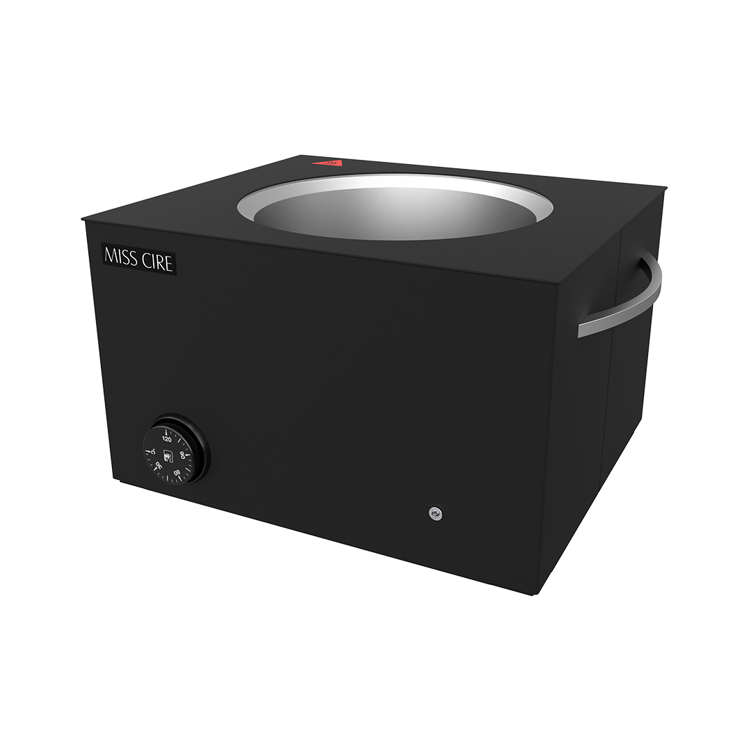 Extra Large Black Matte Professional Hard Wax Warmer - 10  Lb