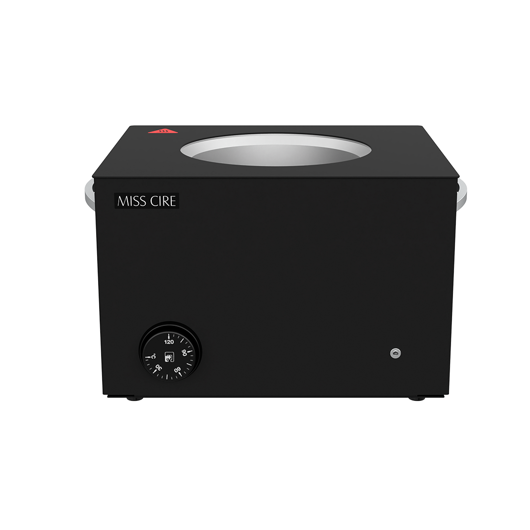 Large Black Matte Professional Hard Wax Warmer - 5 Lb
