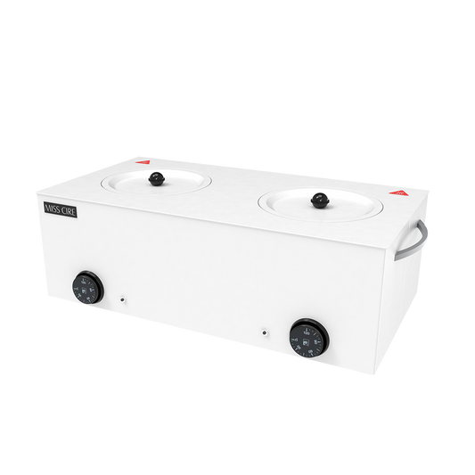 Large Double White Wax Warmer - 5 LB X 2 ( 10 LB Total)
