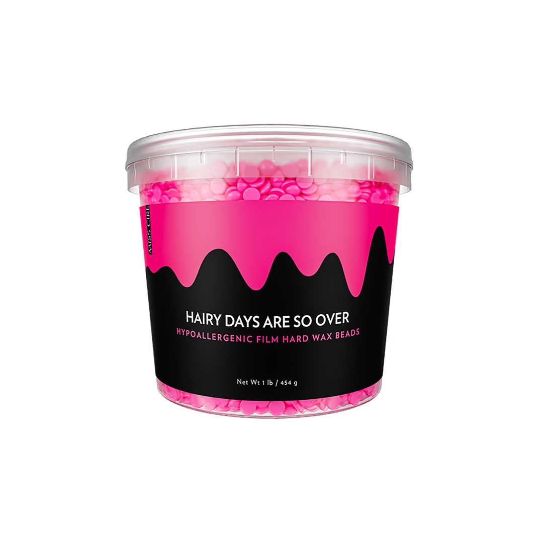 Hairy Days Are So Over Hot Pink Hypoallergenic Film Hard Wax - 1 Lb